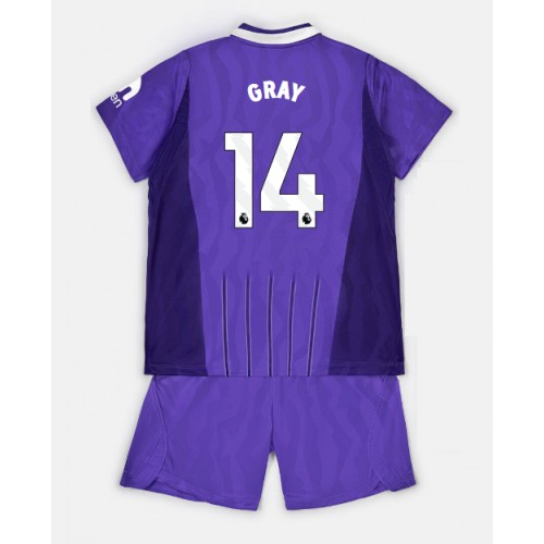 Tottenham Hotspur Archie Gray #14 Tredje trøje Børn 2026-27 Kortærmet (+ Korte bukser)